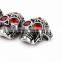 fashion casting jewelry enamel skull head rhinestone bracelet