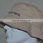 Guangzhou hat factory professional custom / 100% cotton/gray/bucket hat