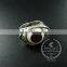 15mm round setting flower engraved silver plated brass plastic evil eye flower adjustable ring base tray DIY ring 6240007