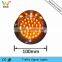 New arrival 100mm yellow flashing decoration led signal mini traffic light