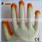 BSSAFETY korea chap double coated orange latex working gloves