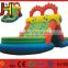 2016 Funny Double Lanes Inflatable Dry Slide For Sale