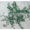 Hot sales green sequin and beaded tulle embroidery lace fabric for new dress