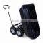 Utility Power Plastic tray dump Tow Truck use for Lawn Garden Yard