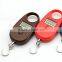Portable travel luggage scale