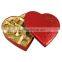 heart shape chocolate tin box