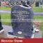 Newstar Natural Stone Bahama Blue Granite Headstone