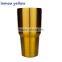lemon yellow 304# stainless steel tumbler with slide lid for car ,30oz cup