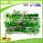 Plastic wall mounted plant and indoor flower pot holder with metal rack