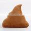 Plush Cotton Fabric Handmade Customized Poop Emoji Pillow