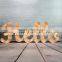 illuminated metal letters for wedding