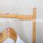 solid wooden coat hanger wooden hat hanger