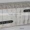New Hand-woven Solid Wood Bathroom Modern Shoe Cabinet