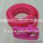 colorful silicone belt with plastic buckle (smaller order,paypal OK)