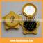 High Quality Mini Star Shape Folding Head Massage Comb Folding Hair Comb With Mirror