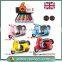 China Manufacturer metal pull back toy car with light and music