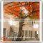 2017 Customized Artificial Autumn Red Maple Tree Cheap Artificial Trees Large Artificial Decorative Tree