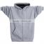 China Supplier Custom Made Medium Quality Blank 100% Polyester Thick Fleece Zip Up Hoodies