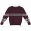 OEM 100% Cotton Jacquard Pattern Knitted Boys Sweaters