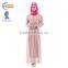 Zakiyyah 10700 2017 Turkish Style Abaya Clothes Good Looking Floor Length Dress Baju Kurung for Women