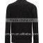 2014 Hot sale color cotton knitting ribbed men's cardigan sweater