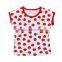 Wholesale girls boutique clothes newborn Blank Tank Top ruffle cotton Shirt