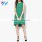 YIHAO fashion apparel wholesale sleeveless chiffon casual one piece dress ladies short dress