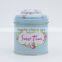 Cylindrical candy tin box packing spot baking cookies box tinplate tea pots