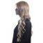 Capless High Quality Synthetic Blonde Wavy Long Hair Wigs Wedding Accessories