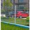 More stable PVC coated curvy welded panel fence