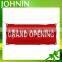 Fast delivery cheap fabric different size hang flag mall sale banners