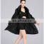 Luxury Genuine whole skin Mink Fur Long Coat with hood/mink long coat/mink colored coat