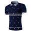 Custom Men's Fashion Short Sleeve Full Printed Polo T Shirt