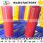 colorful balloon inflatable bouncer castle with slide/colorful balloon combo