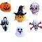 Glowing brooches skulls ghost pumpkin variety shapes halloween brooch pin