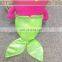 Mermaid pink ugly plush soft stuffed doll