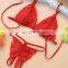 Women's Sexy 2 Piece Crotchless Thong Bra and Panty Sheer Lace Mesh Bra+ G-string sexy Underwear Lingerie Bra Set