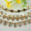 2016 fashion women jewelry strass necklace