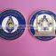 souvenir custom masons collectable coins, double sided metal coin