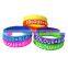 silicone wrist bands, colorful silicone loom wristbands