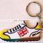 air jordan sneaker 3d keychains, running shoe key ring, mini running shoe keychain