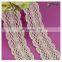 2016 cloth trimmings hot sell 100% cotton lace trim white
