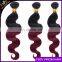 Burgundy Brazilian Hair Weave Red Ombre Human Hair Extension Body Wave Ombre Brazilian Hair