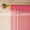 Thin spiral hair spaghetti fringe string curtain for soft decoration