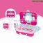 Role Play Jewelry Kit for Girls Toy Set Princess Suitcase Gift for Kids Children 3 Years Old