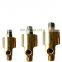 GOGO ATC Right-hand thread high temperature industrial water brass swivel fitting rotating connector 1/2 inch rotary joint
