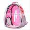 APET+Oxford Fabric Panoramic Laser Transparent Pet Bag New Space Dazzle Pet Outings Cat Carrier Backpack Dog Bag