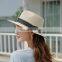 Korean hot-selling big-brimmed straw hat outdoor sports beach hat sun protection hat ladies hats