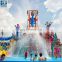 Aqua Town Park Castel For Swimming Pool Customized Bounce House Water Slide