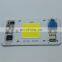 220V Hot Led Chip COB light source 50w driverless solderless cold white chip for grow lamp